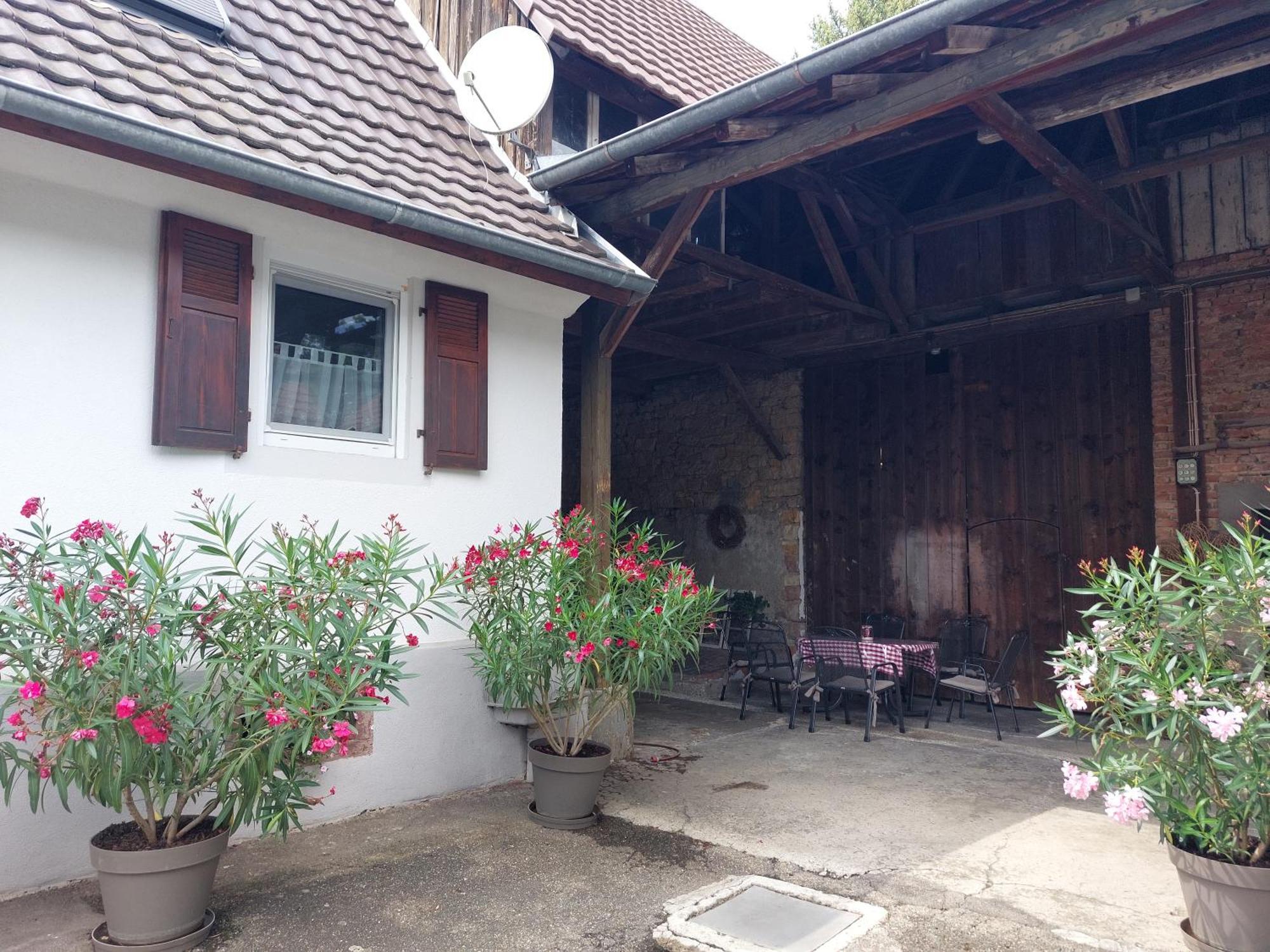 Willa Kleines Bauernhaus Mit Nostalgischem Flair Rheinhausen Zewnętrze zdjęcie